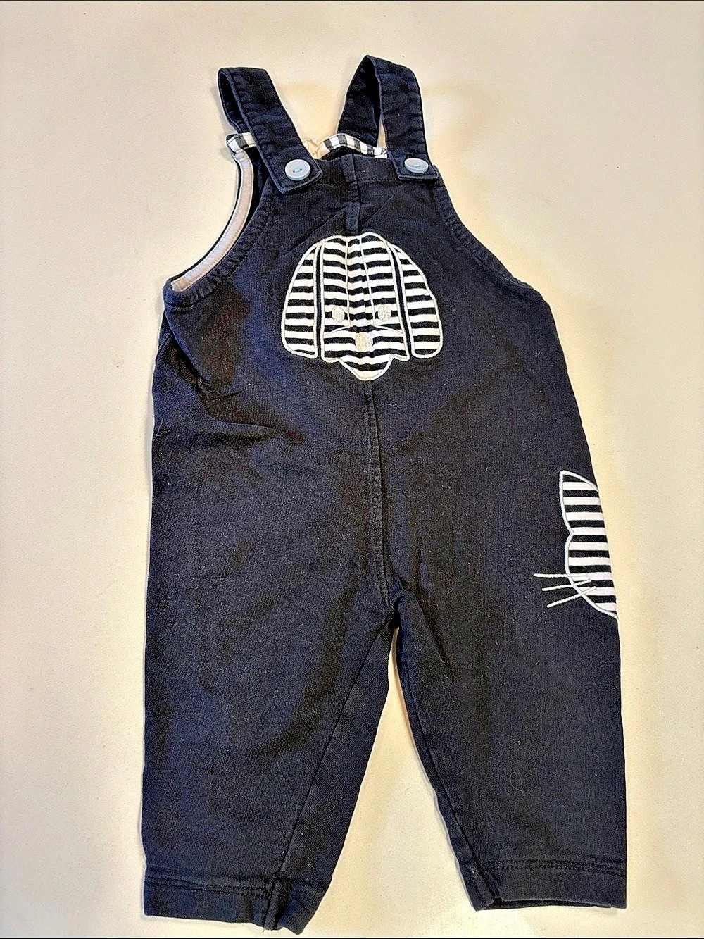 Turtledove London Black Overalls